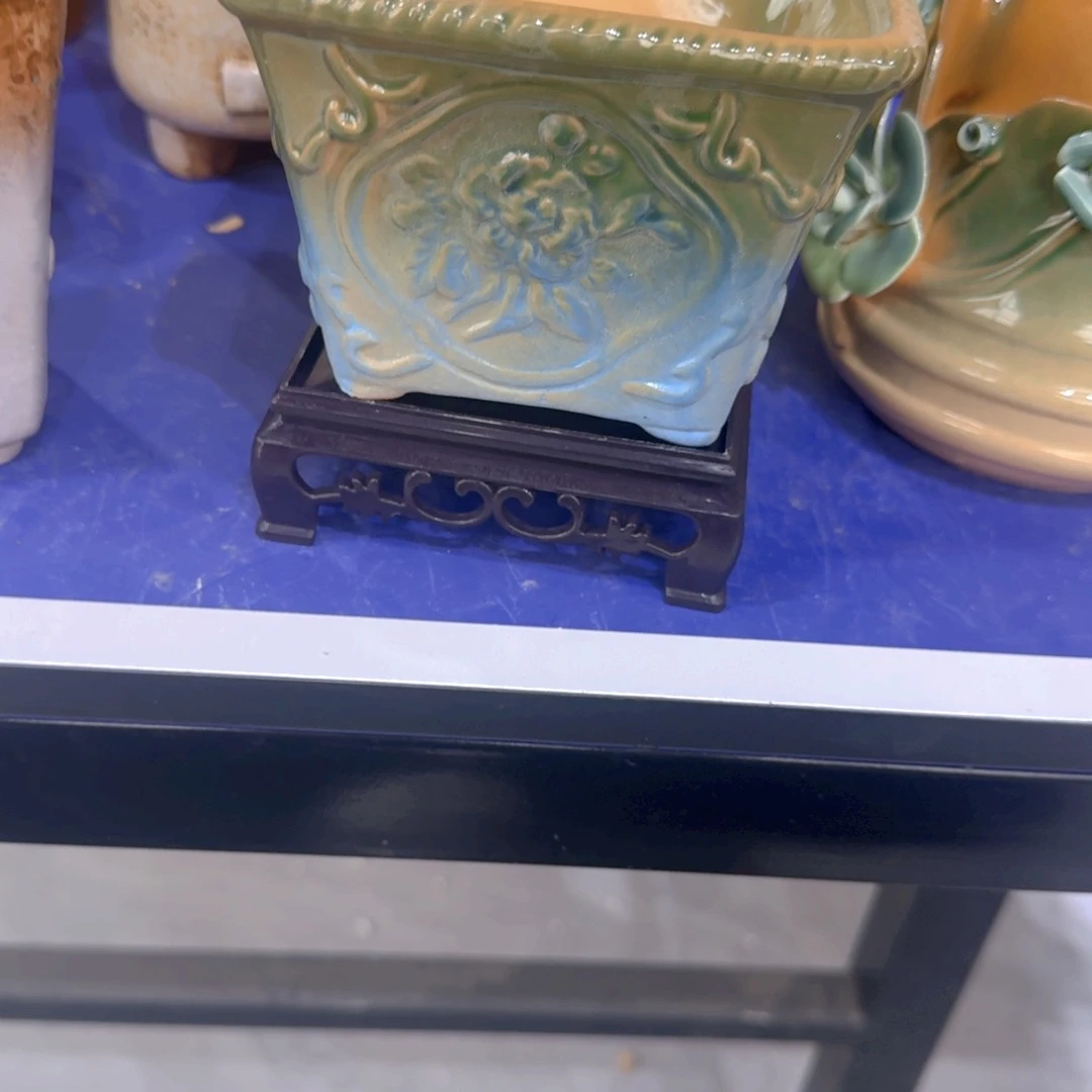 紫砂花盆粗陶盆醋