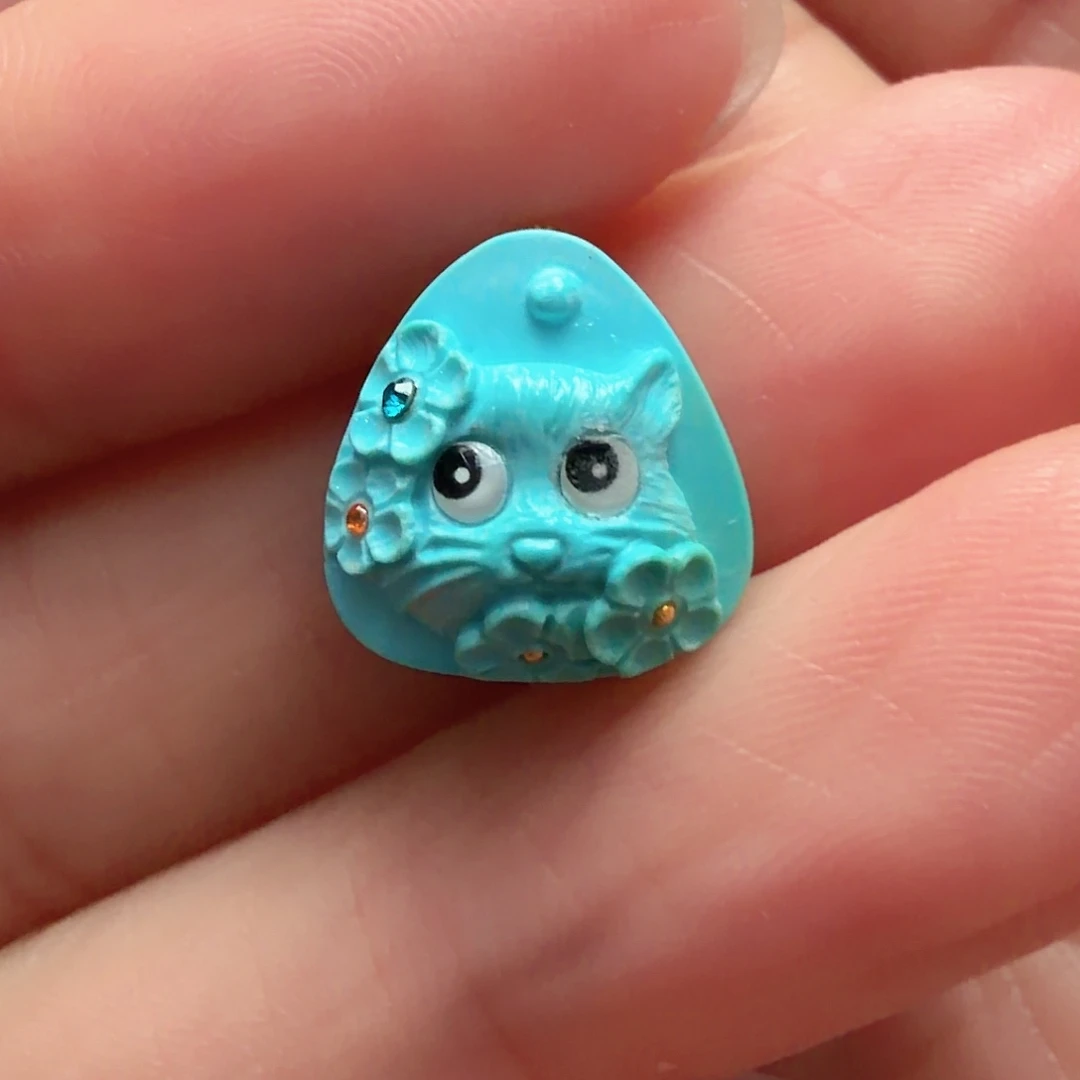 绿松石未镶嵌颈饰