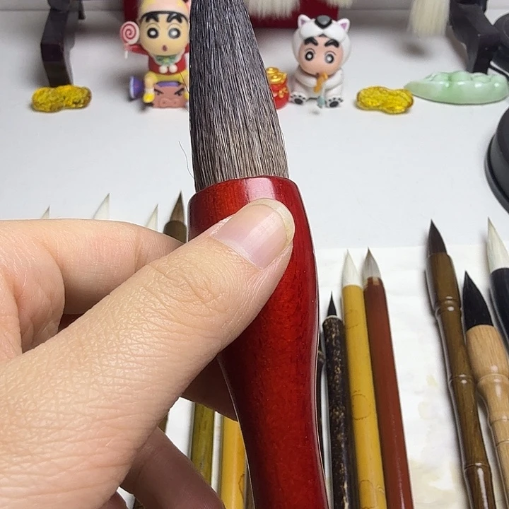 毛笔书法作品斗笔