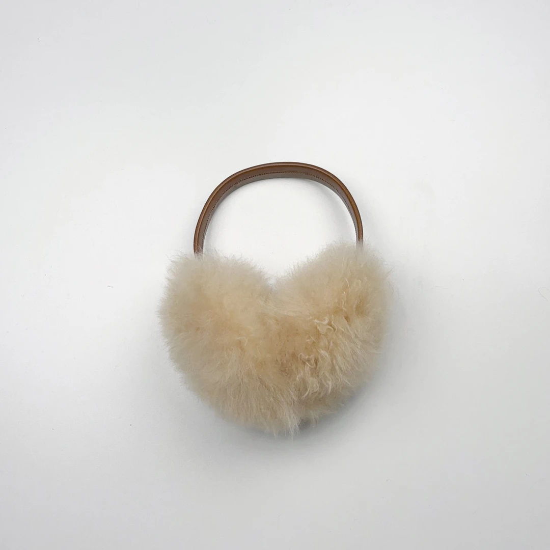 【坤姨专属】秋冬新款时尚山羊绒原绒保暖耳罩KY56131