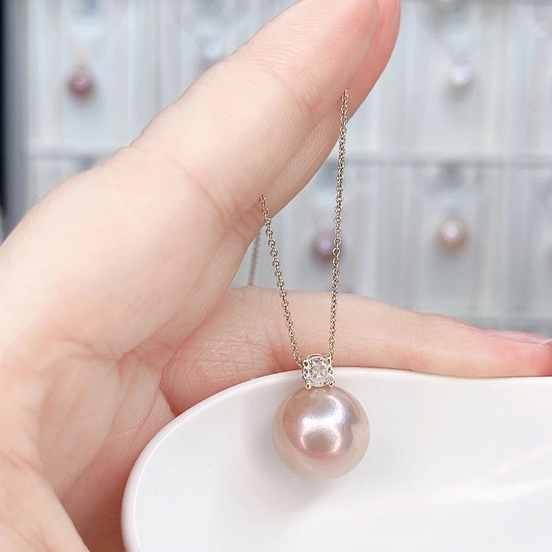 淡水珍珠合金吊坠(赠链)