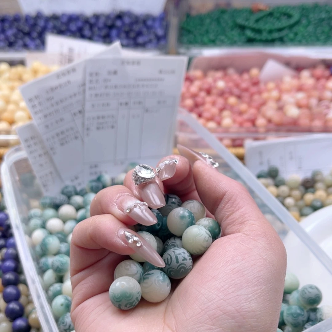 白玉菩提吊坠但****.z12.5mm30+10颗