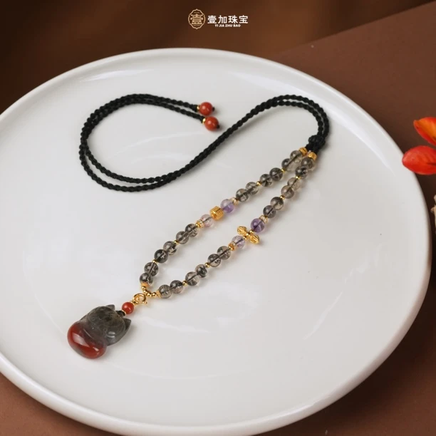 壹加田田|手工设计极光凤九项链多样性发一7235N/7246n