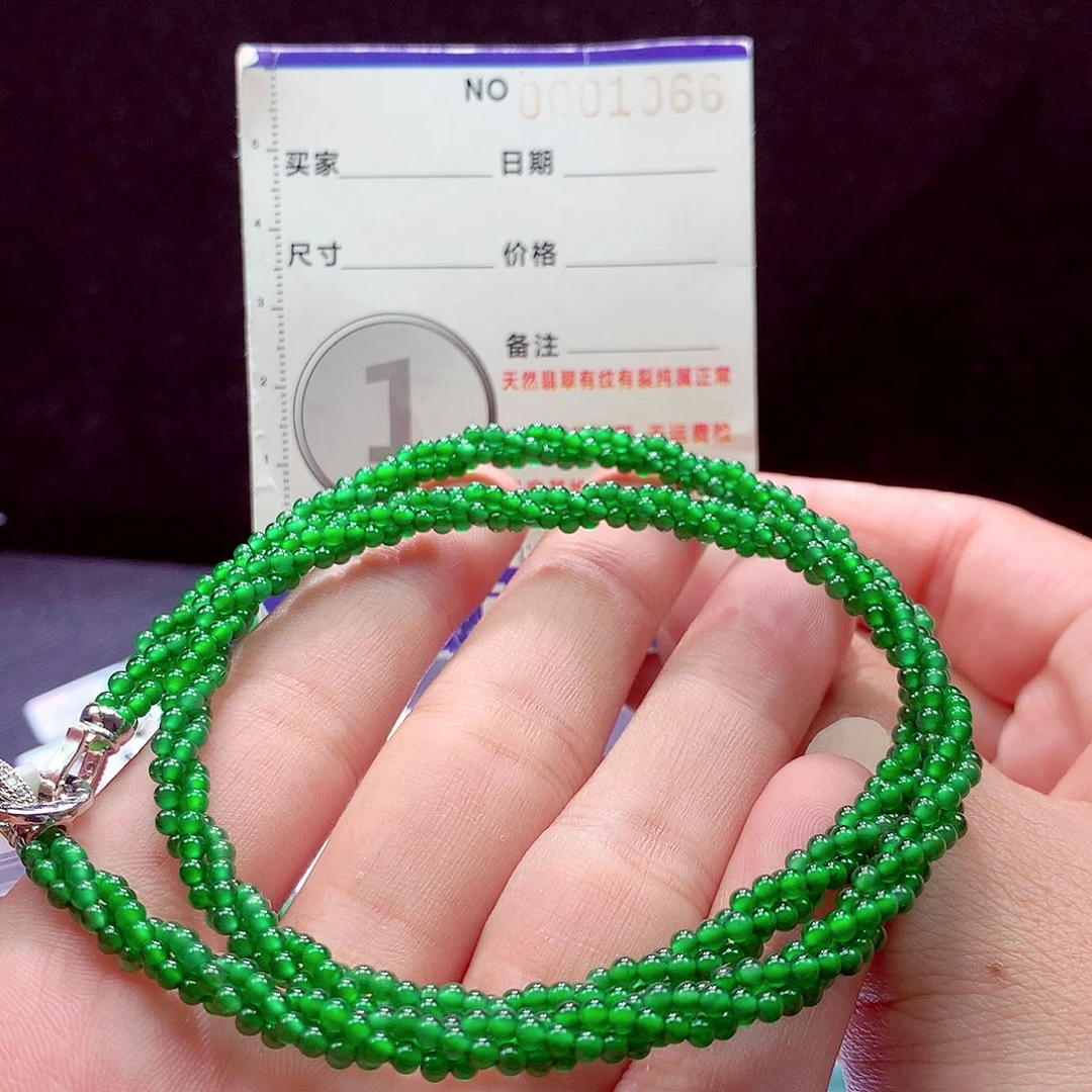 未镶嵌手链翡翠项链