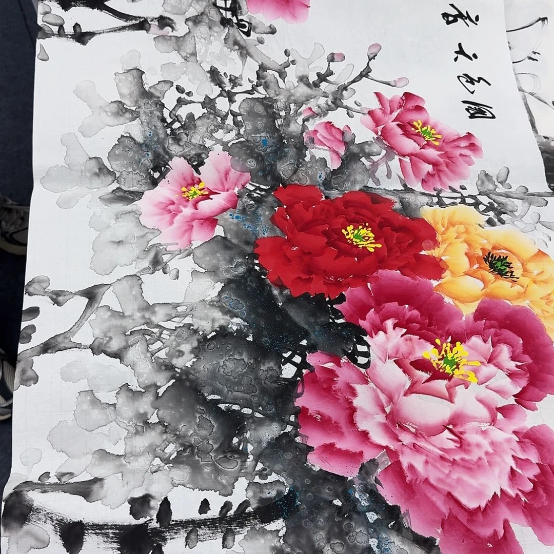 国画纯手作品欣赏图