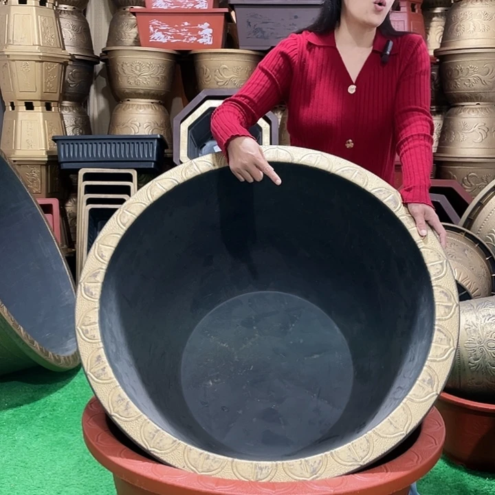 圆盆古铜八零一个