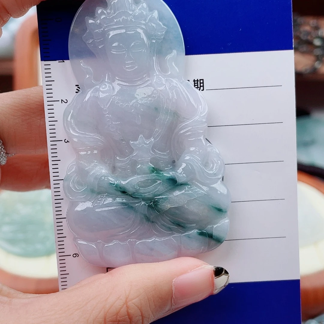 平***魔翡翠未镶嵌项圈度姆