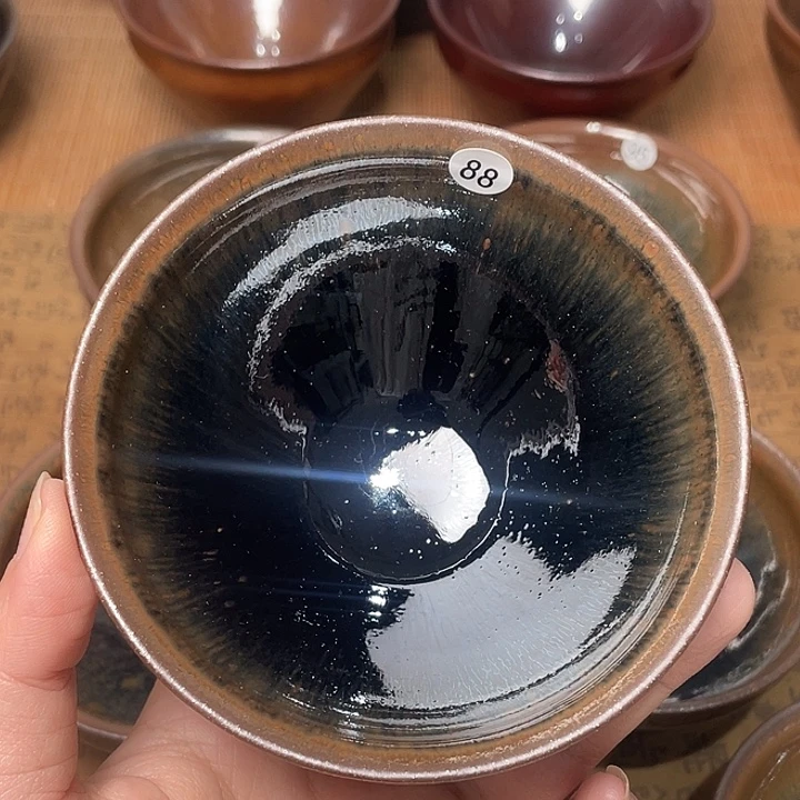 茶盏龙窑柴烧建盏88