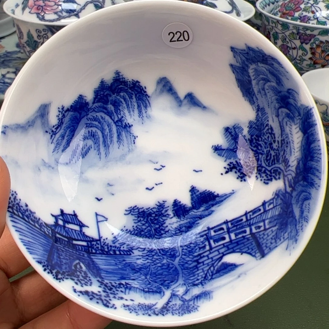 杯沙沙手工手绘茶具220