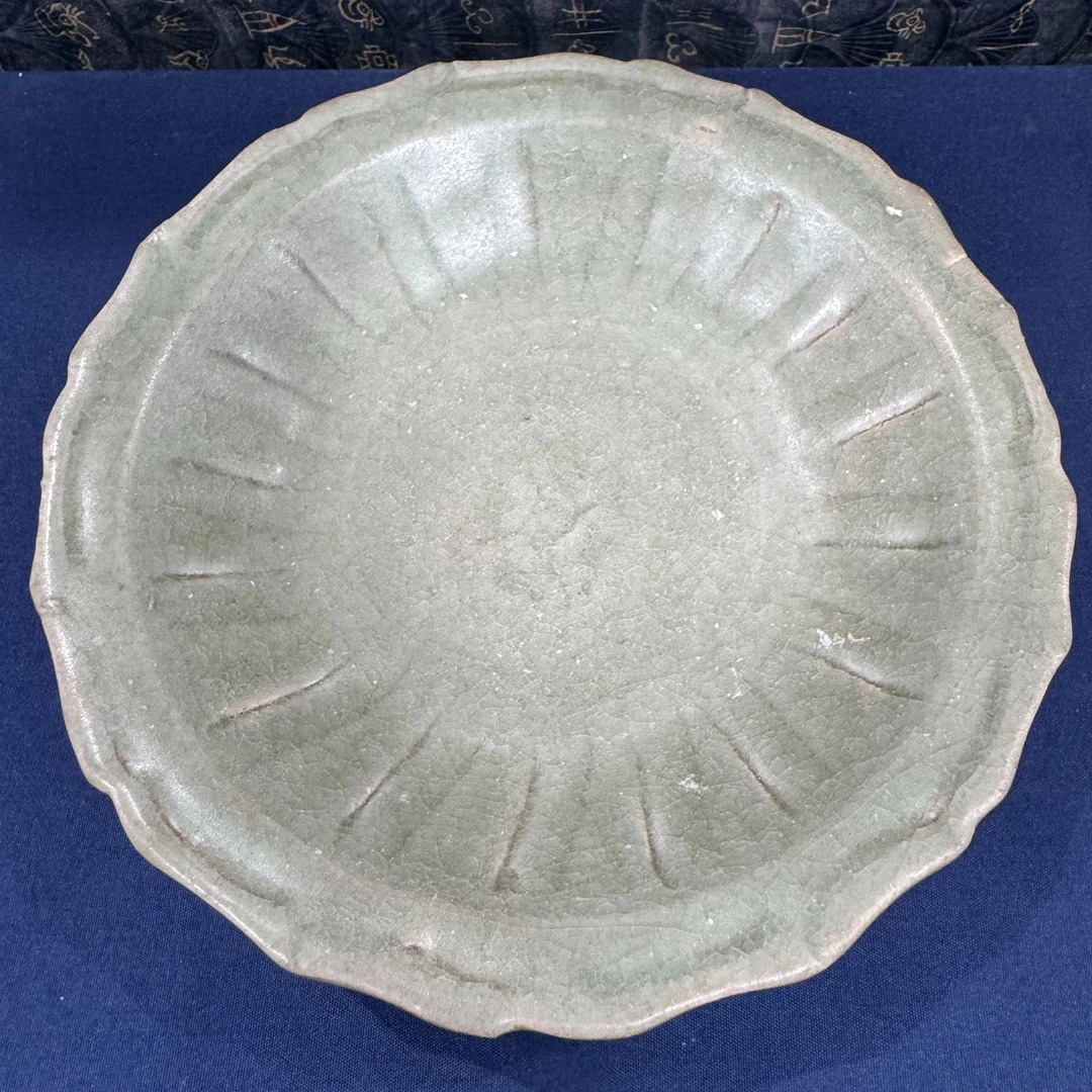 明或更早 橘瓣纹暗刻花口碗GS-A0007-0007