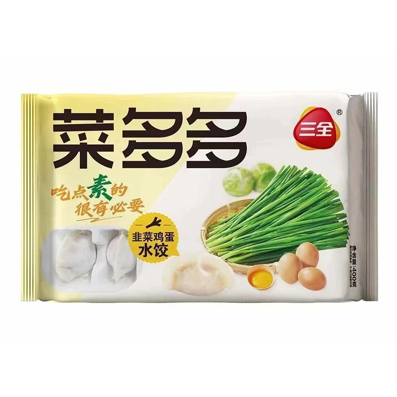 三全菜多多水饺韭菜鸡蛋味400g