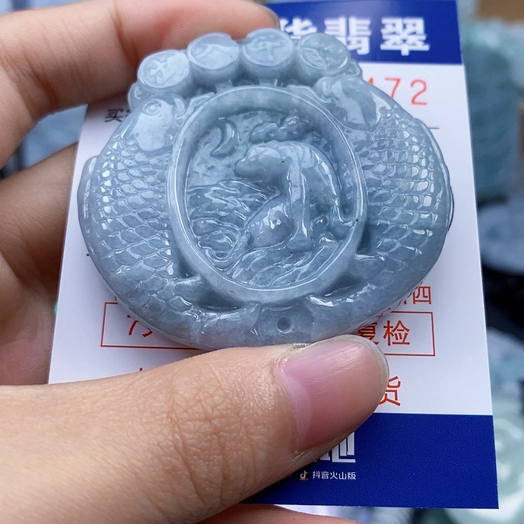 吊坠(不含链)未镶嵌翡翠