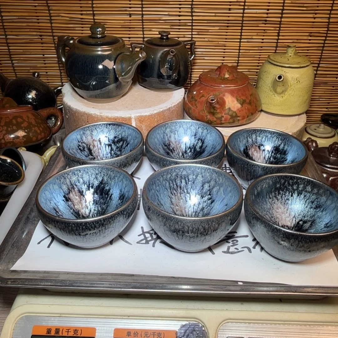 茶盏建窑建盏 微瑕作品