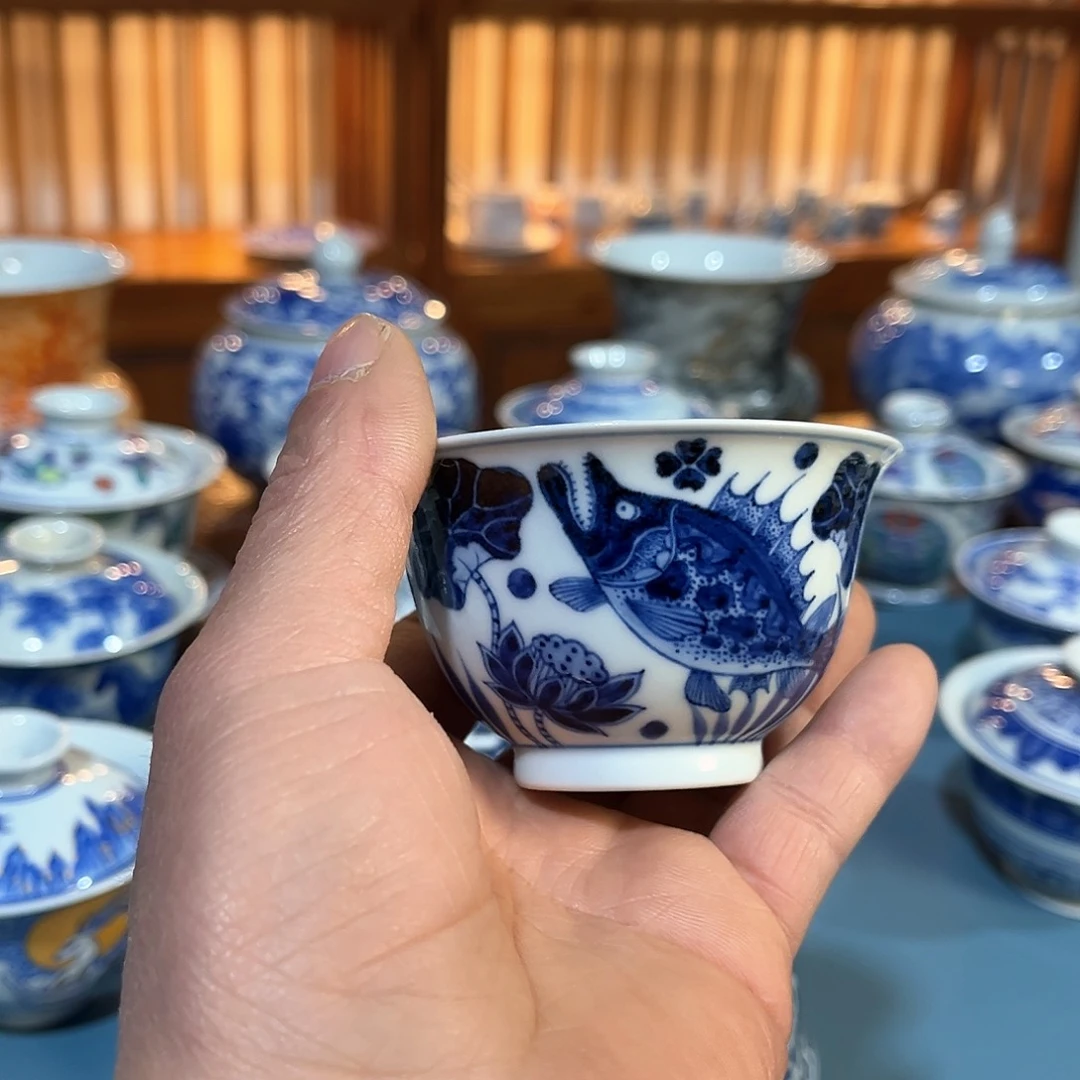 錡镇堂手工手绘杯