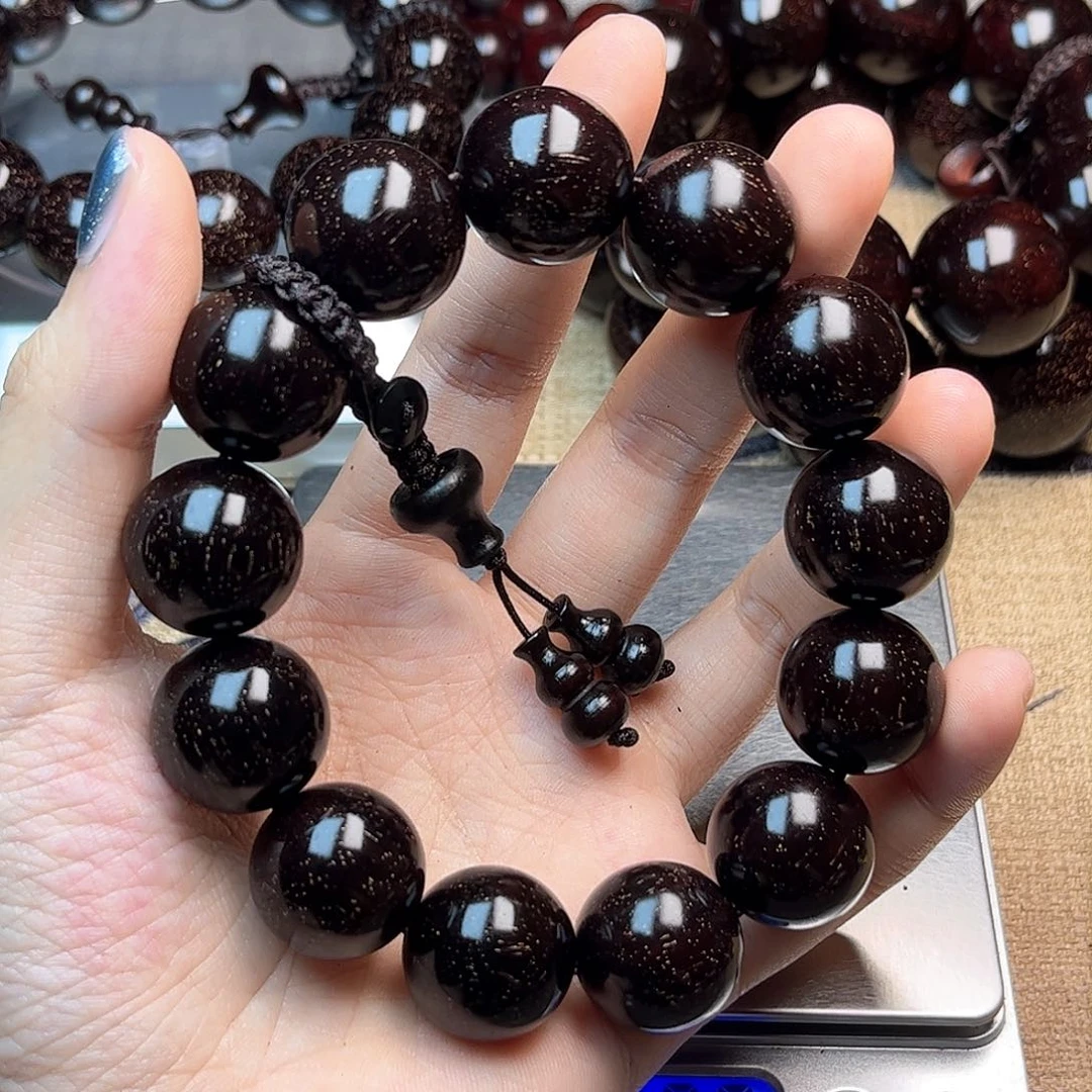 檀香紫檀（小叶紫檀）1.8x13多星