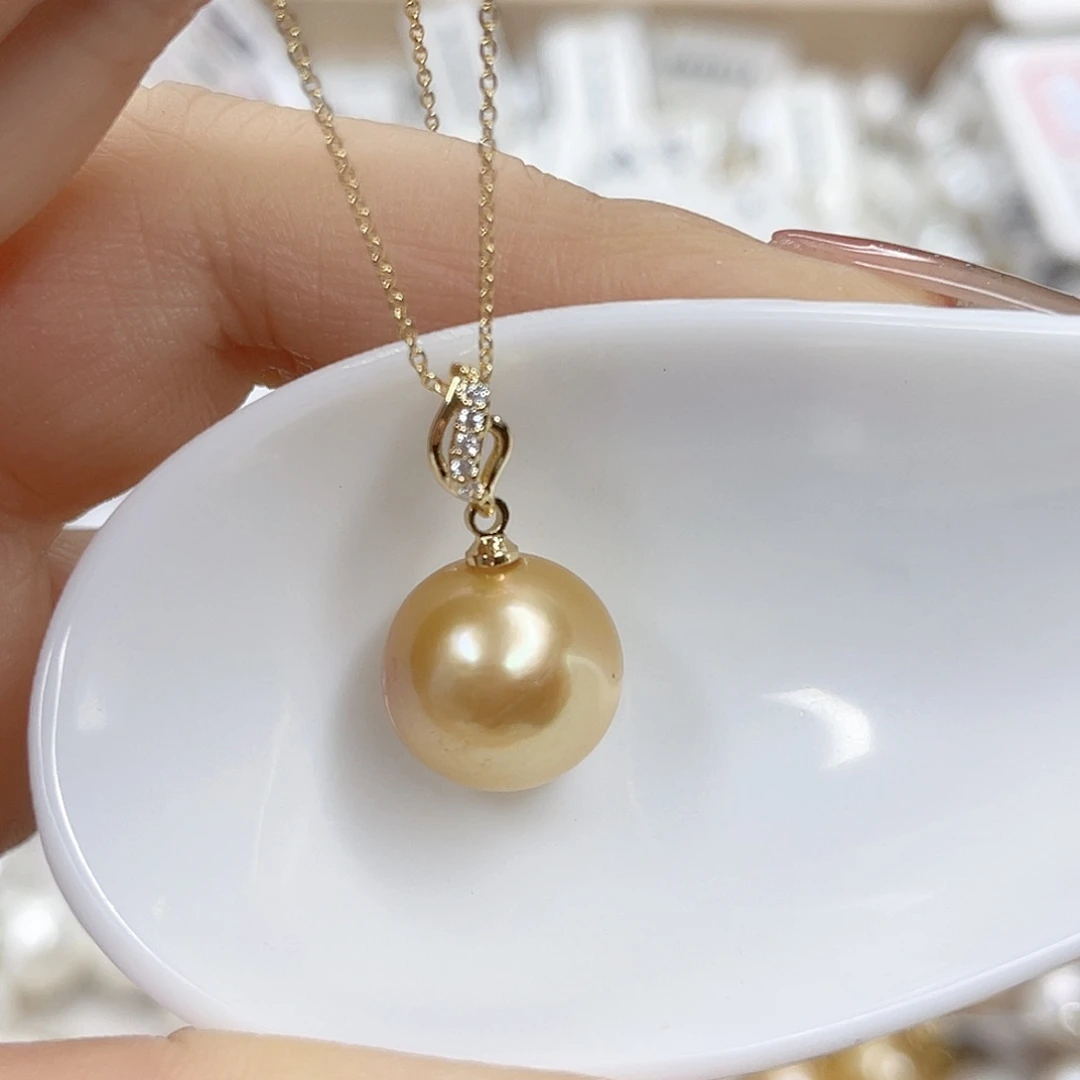 淡水珍珠合金吊坠(赠链)