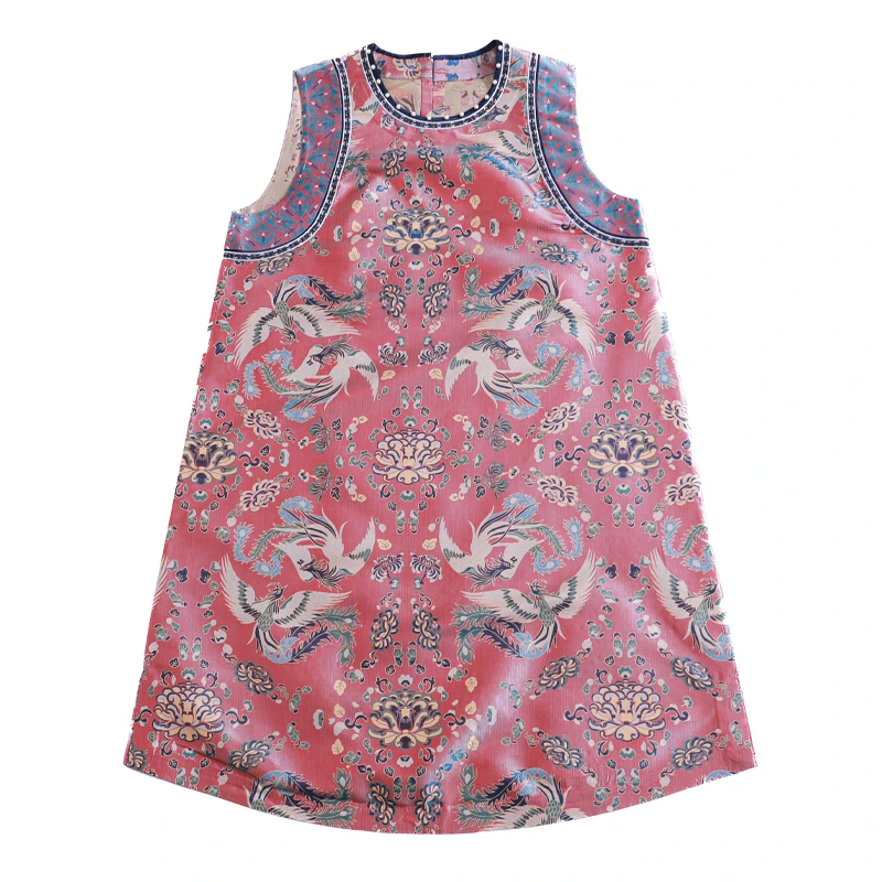 「菱歌」丽古龙复古中国风手工原创设计感百搭国潮女装汉服马甲