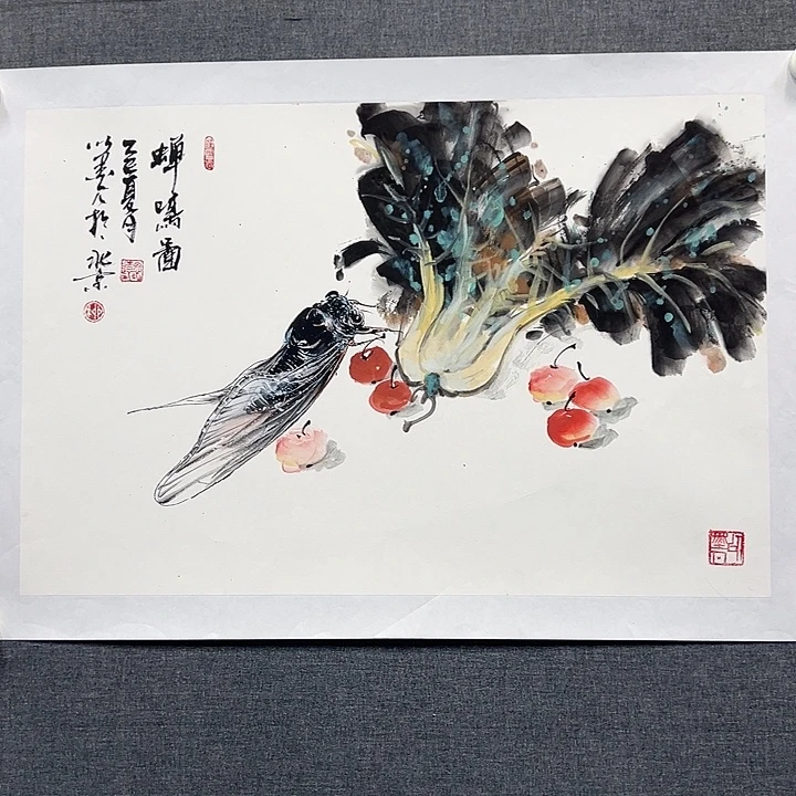 国画书画作品多次