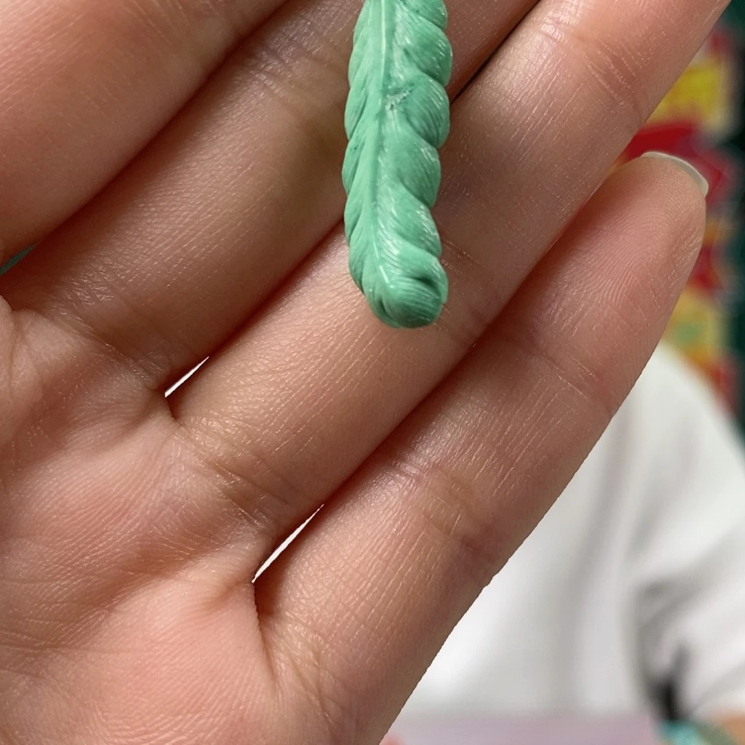 绿松石18K金镶嵌珠宝奇石