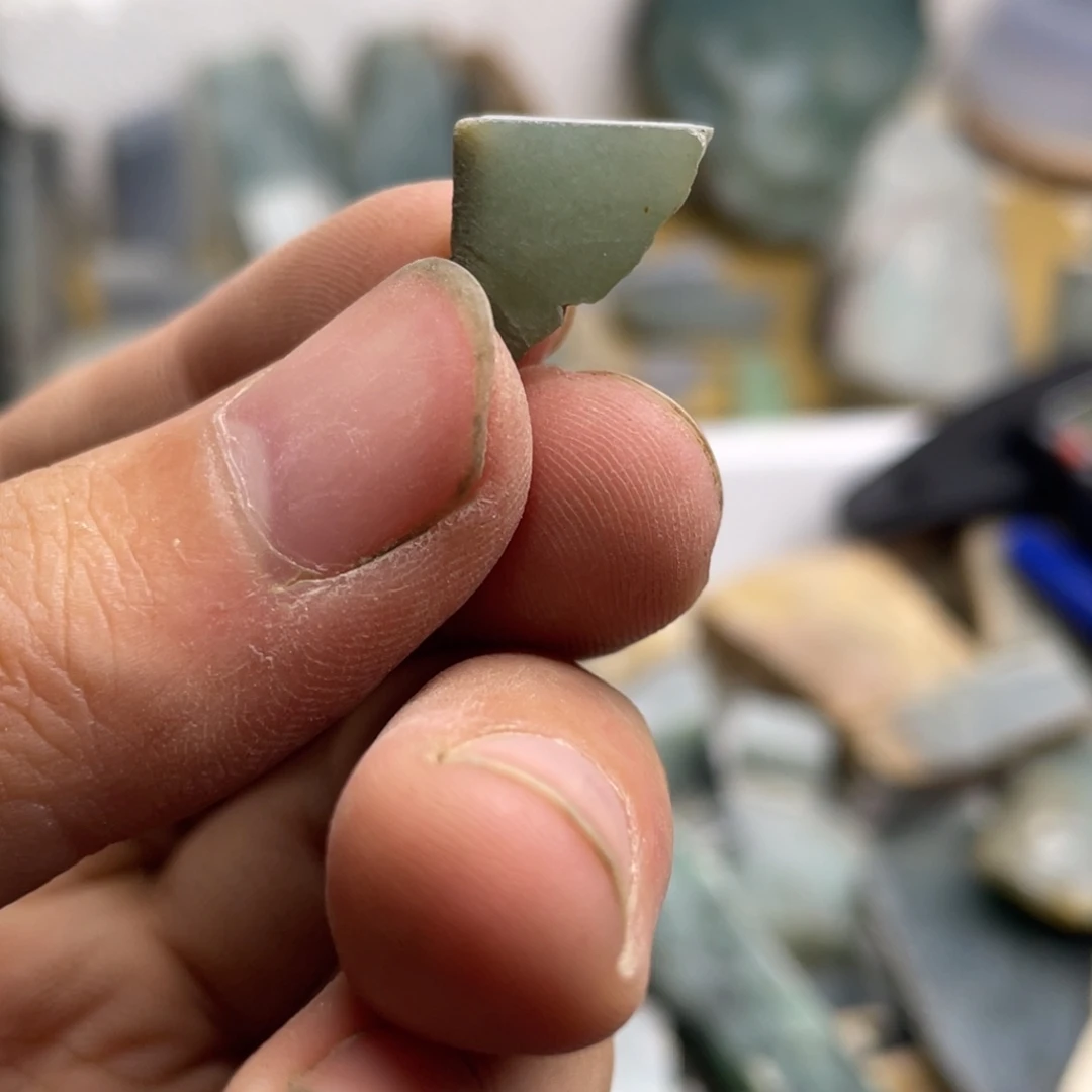 翡翠散珠翡翠边角