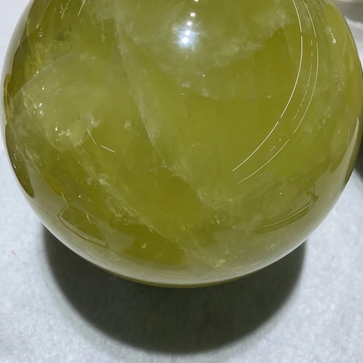 水晶水晶球未镶嵌小*蝎