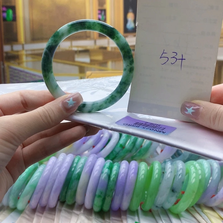 未镶嵌手镯翡翠bnj