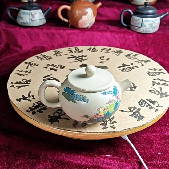 建水紫陶全品茶壶7号