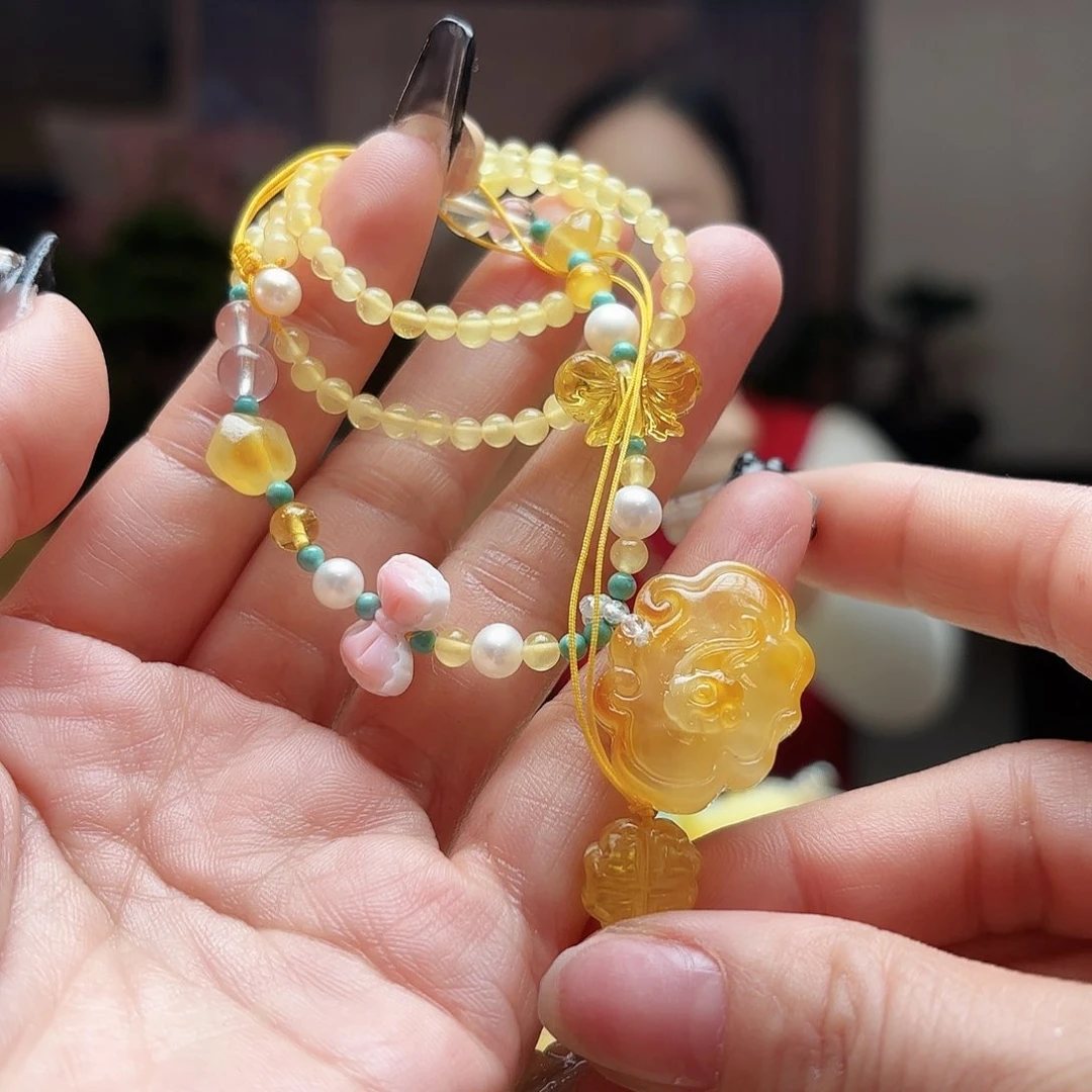 琥珀手链未镶嵌琥珀