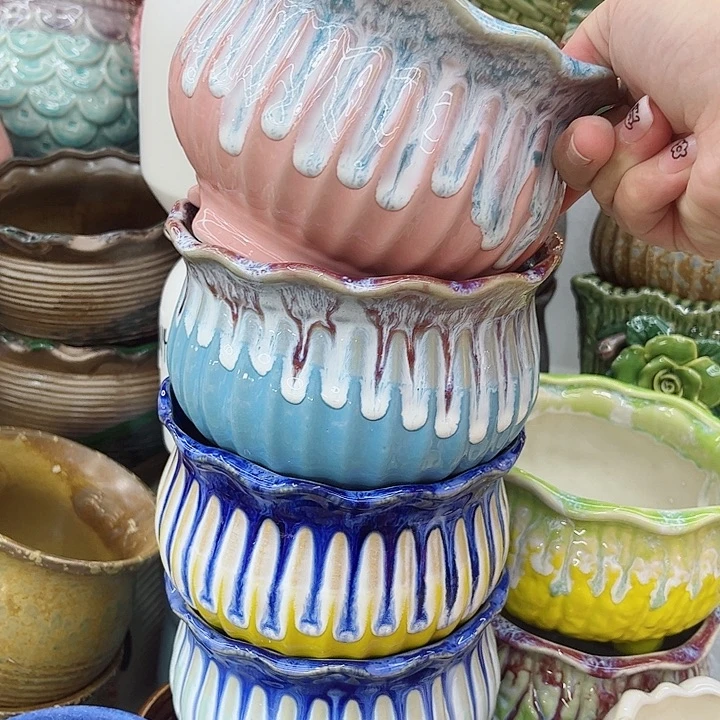 多肉植物陶瓷花盆