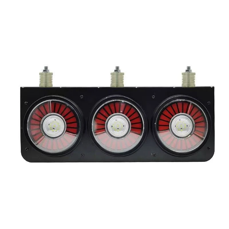 中集挂车后尾灯总成24VLED导光设计超亮防水三联后尾灯