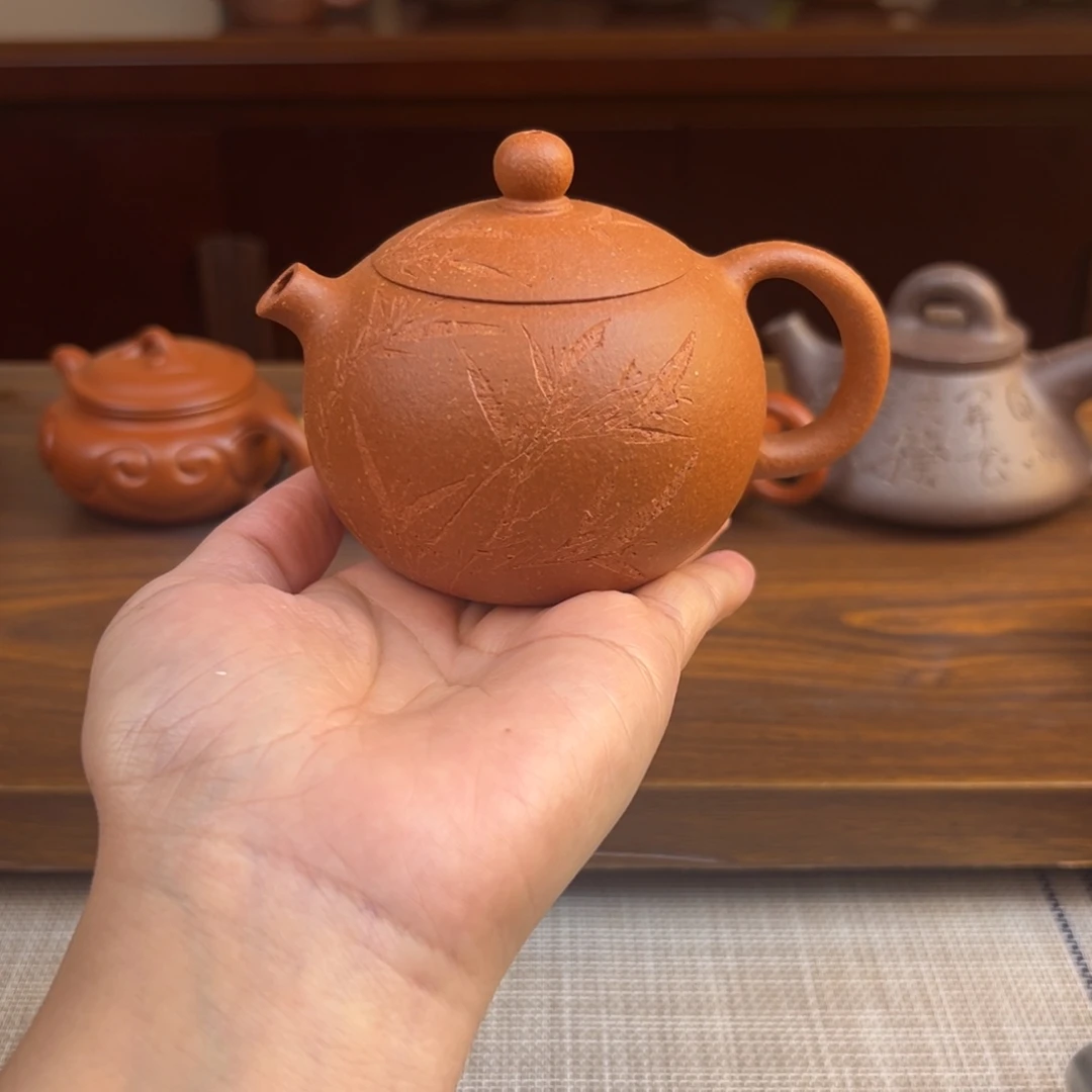 茶壶紫砂黄降坡西施全手200cc