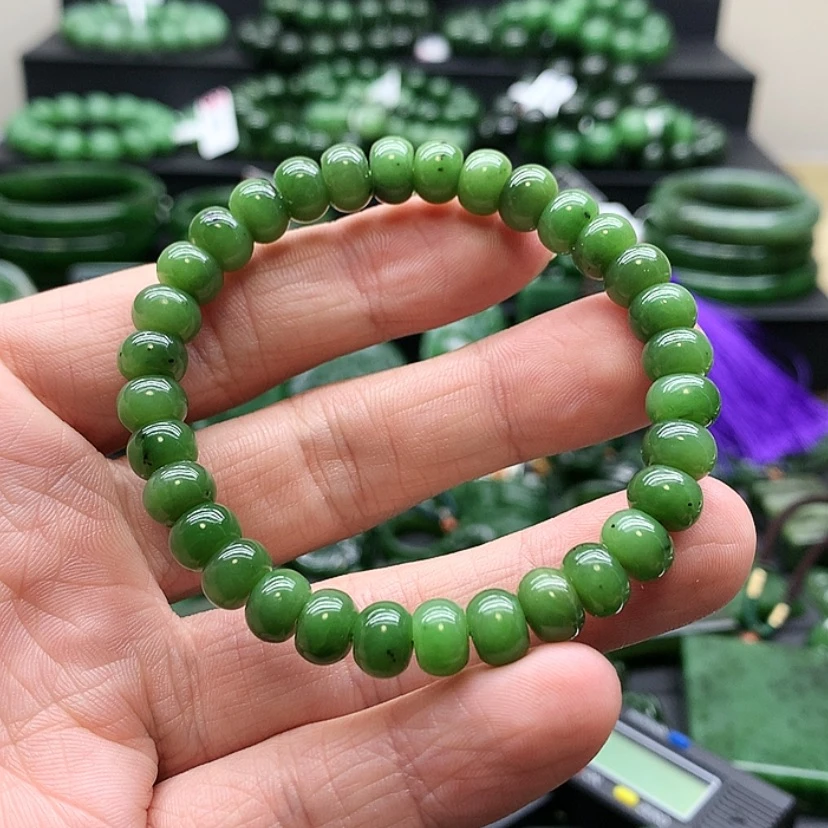 【闪购商品】和田玉（碧玉）手链未镶嵌