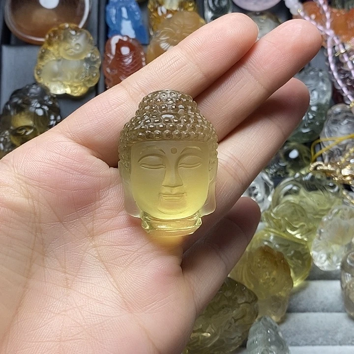 未镶嵌颈饰水晶沅*水晶吊坠