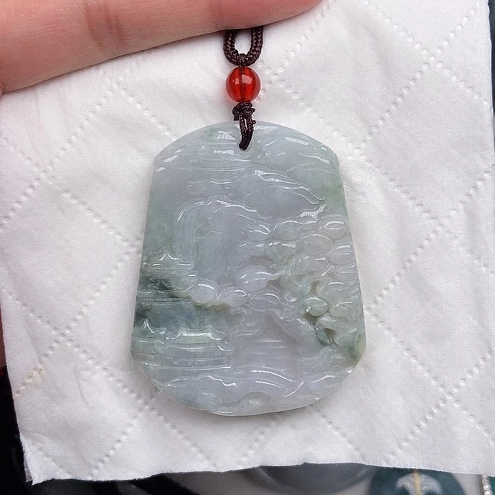 颈饰未镶嵌翡翠翡翠