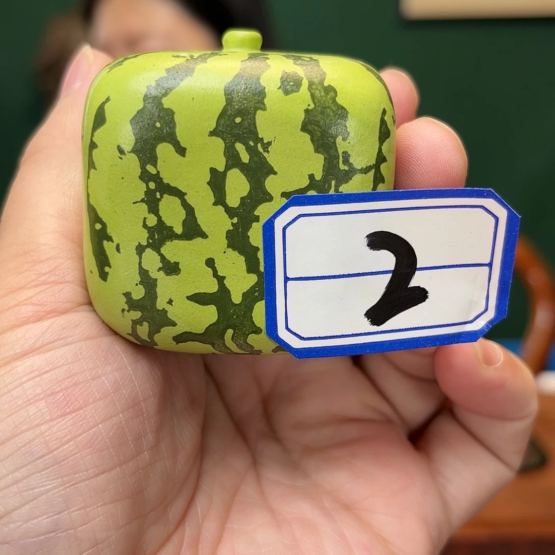 紫砂茶宠西瓜茶宠