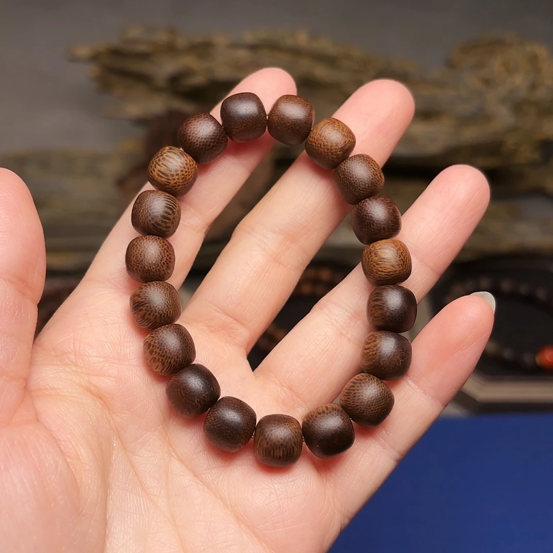手串沉香越南芽庄紫棋楠1.0