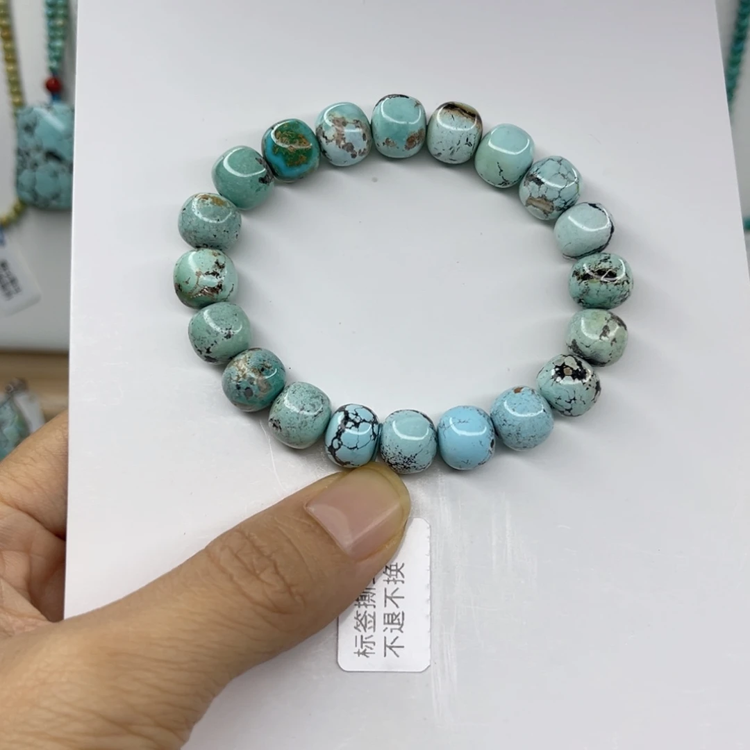 绿松石未镶嵌手链
