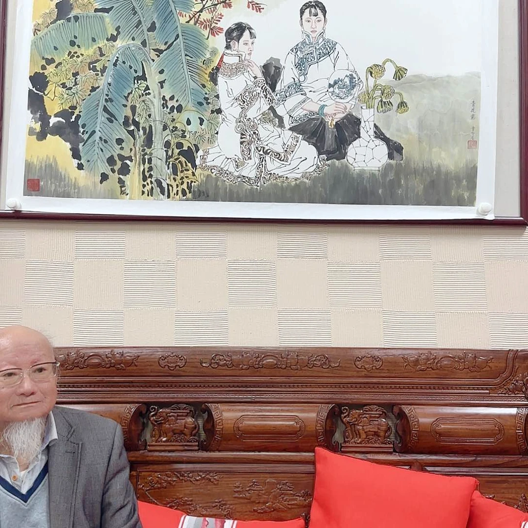 国画艺术家的作品