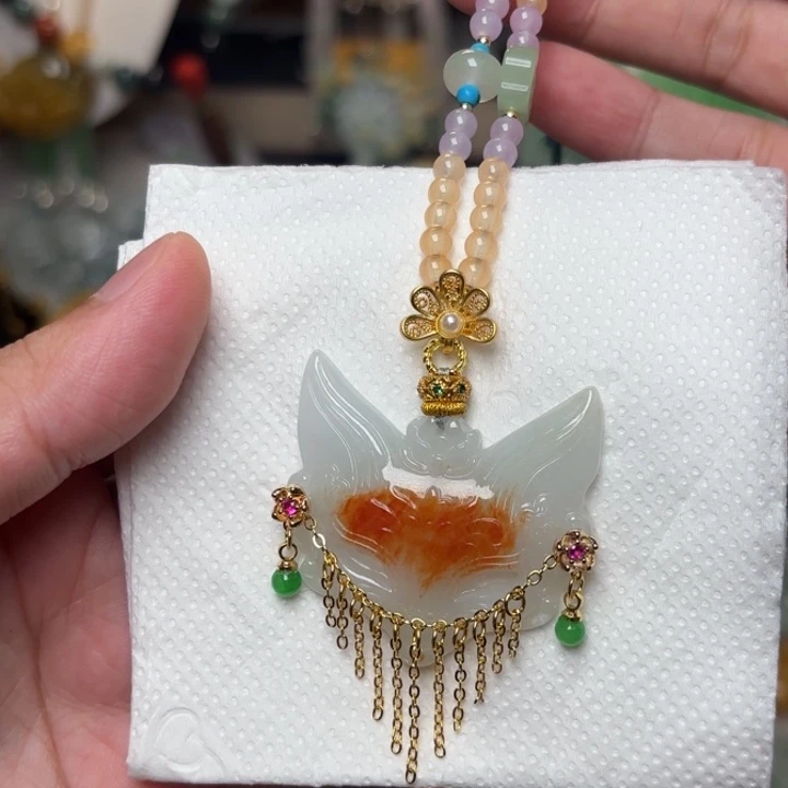 颈饰未镶嵌翡翠吊坠