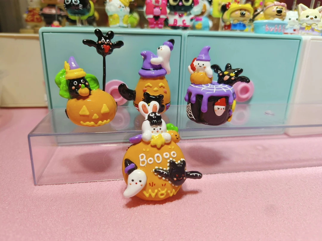 万圣节（吉伊卡哇/KT）系列 手机链包款DIY手绘珠