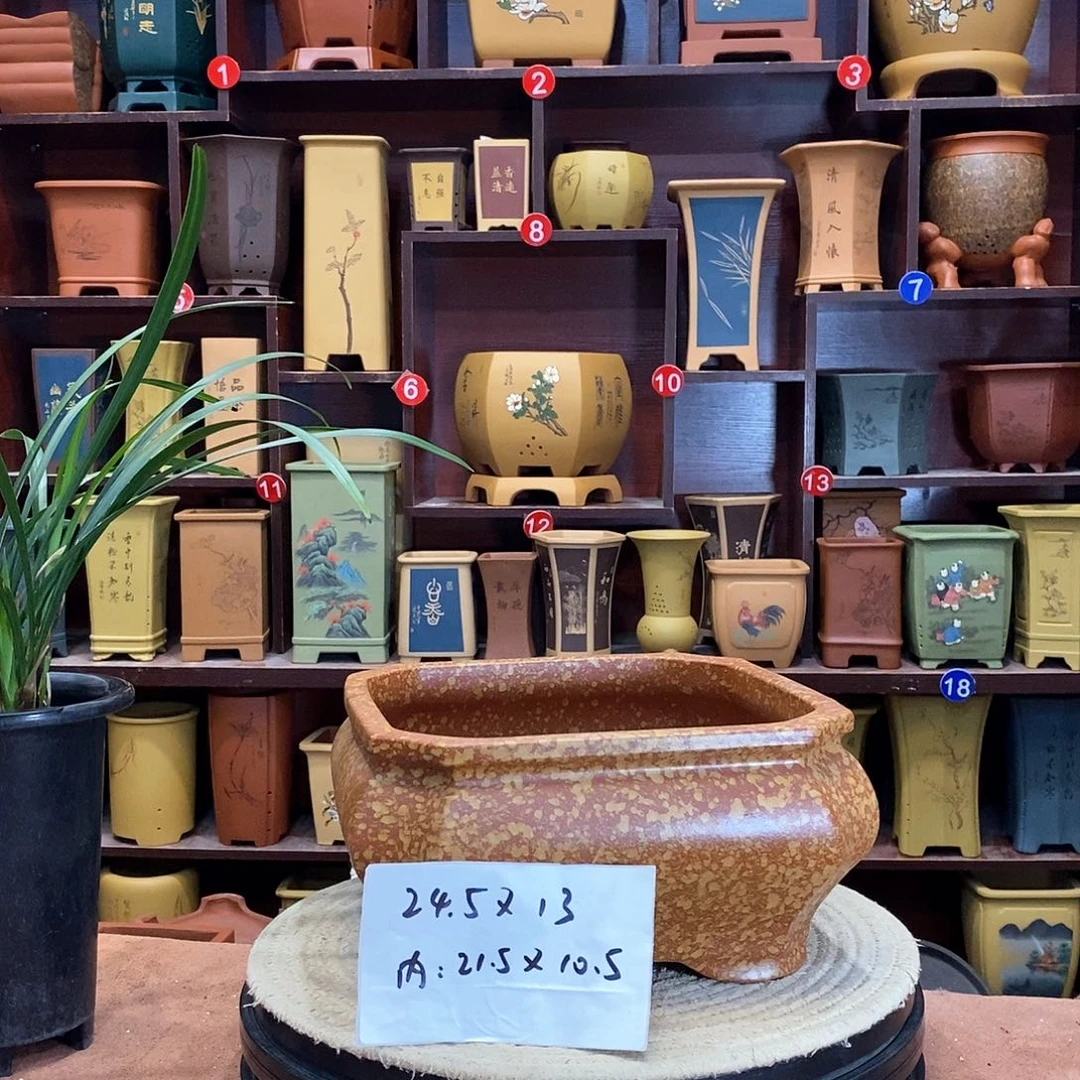 紫砂花盆紫砂花盆