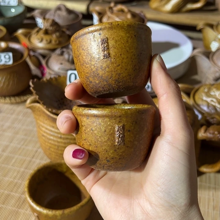 缸50毫升原谷粗瓷高温瓷