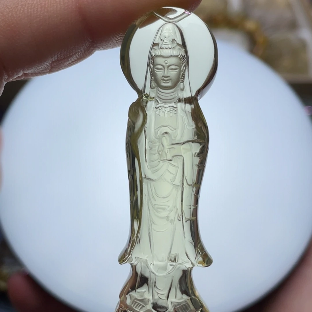 水晶颈饰未镶嵌定制