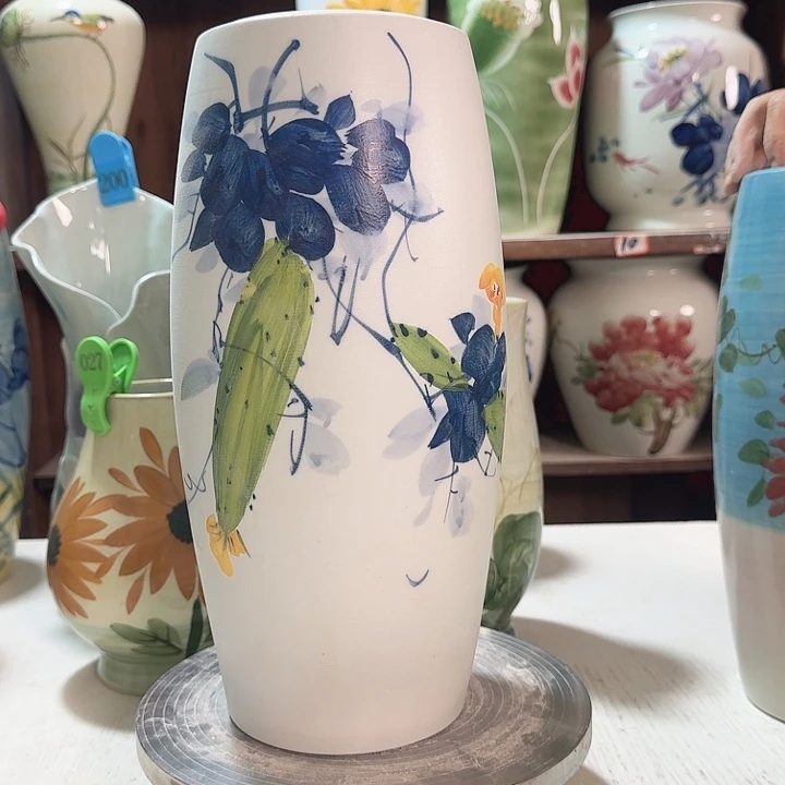 陶瓷陶瓷高33腰鼓丝瓜新款新款陶瓷陶瓷