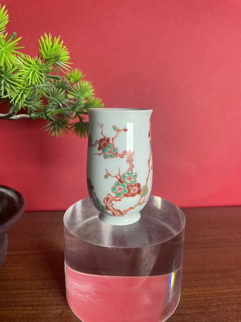 立勤堂 手绘梅花闻香杯 LQ337
