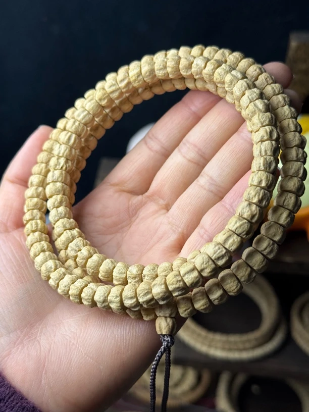 西藏直切莲花桩百香籽108长串