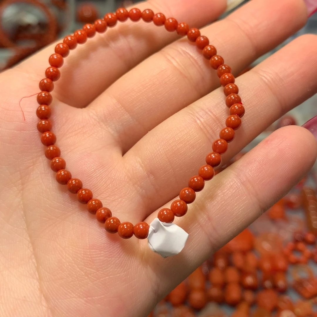 【闪购商品】南红玛瑙单圈3+未镶嵌