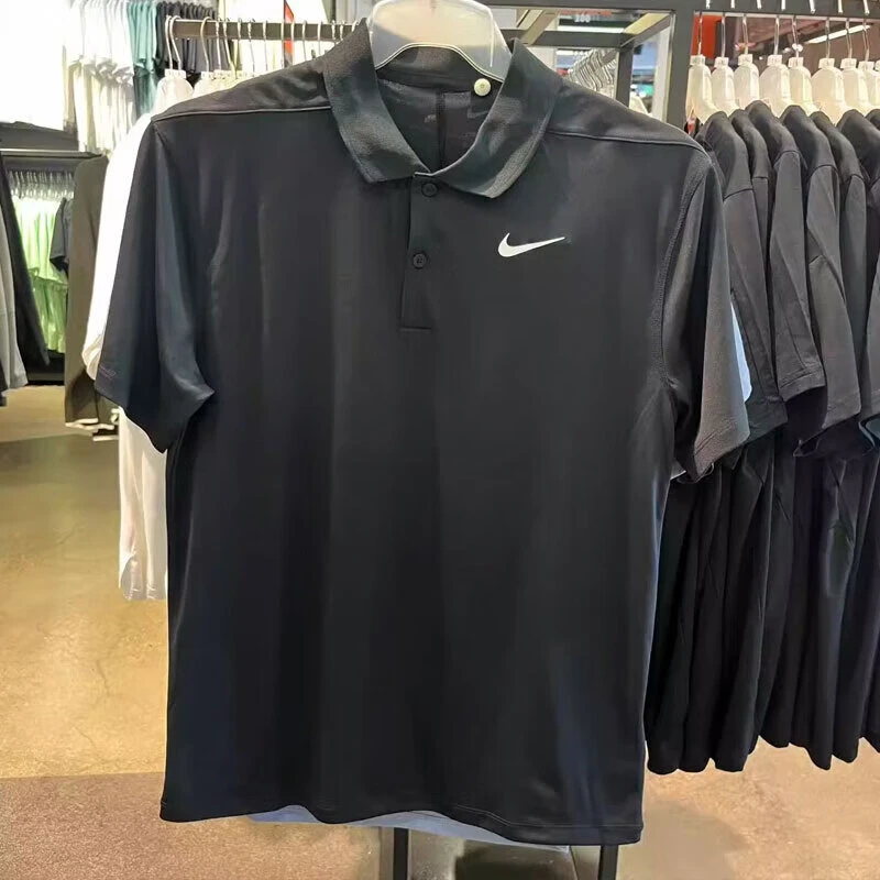 NIKE/耐克短袖男装新款POLO衫运动服时尚翻领休闲T恤衫DD8373-010