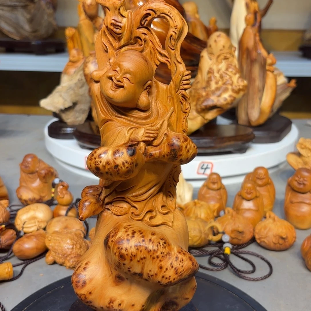 柏木（崖柏）太行崖柏弥勒佛瘤疤