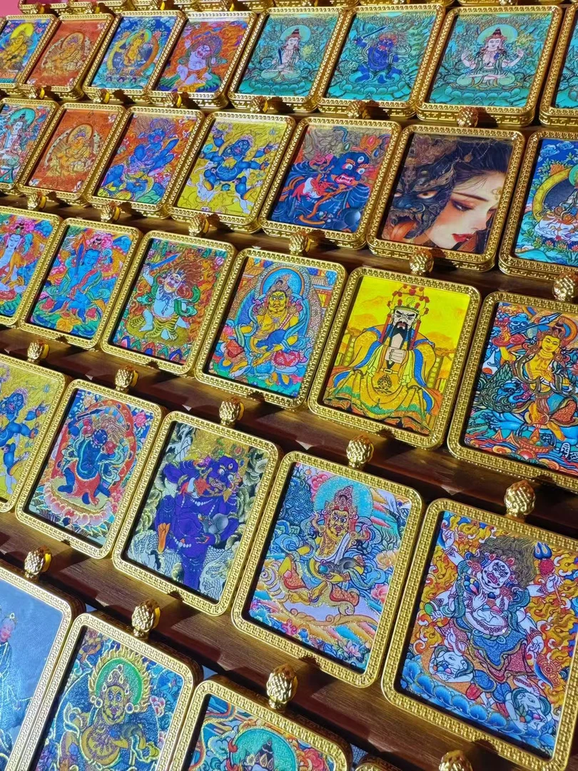 【滕华梵境】直播间专属链接热贡尼泊尔手绘描金工艺唐卡